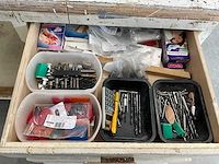 Mobiele werkbank inclusief inhoud - afbeelding 2 van  8