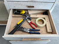 Mobiele werkbank inclusief inhoud - afbeelding 4 van  8