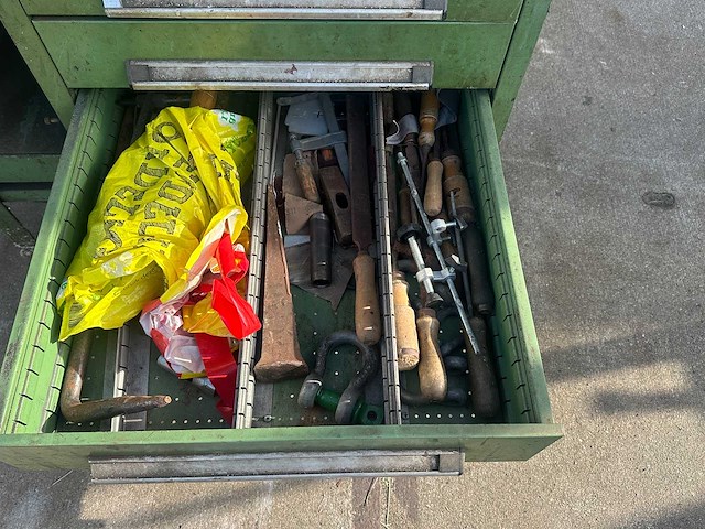Mobiele werkbank met inhoud - afbeelding 2 van  10