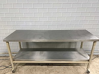 Mobiele werkbank rvs/staal - afbeelding 9 van  9