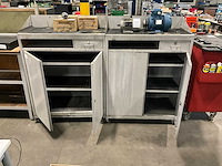 Mobiele werkplaats kast (2x) - afbeelding 1 van  7