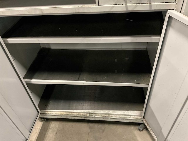 Mobiele werkplaats kast (2x) - afbeelding 2 van  7