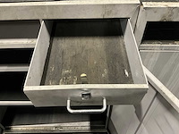 Mobiele werkplaats kast (2x) - afbeelding 3 van  7