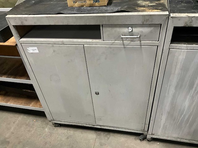 Mobiele werkplaats kast (2x) - afbeelding 4 van  7