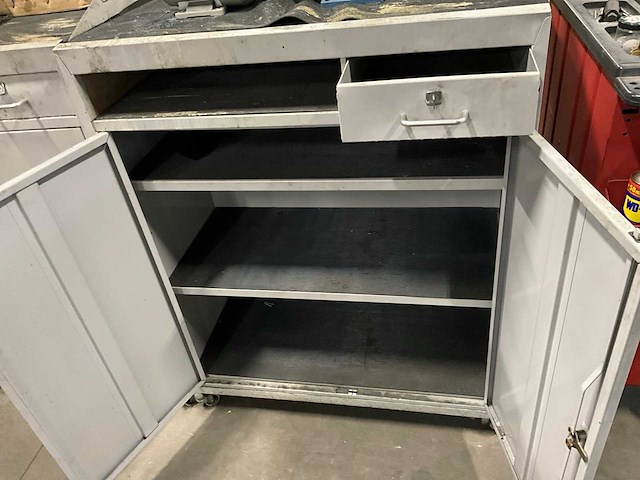 Mobiele werkplaats kast (2x) - afbeelding 6 van  7