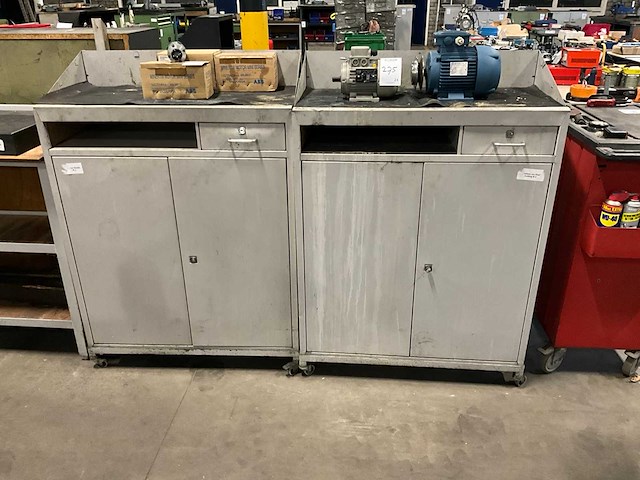 Mobiele werkplaats kast (2x) - afbeelding 7 van  7