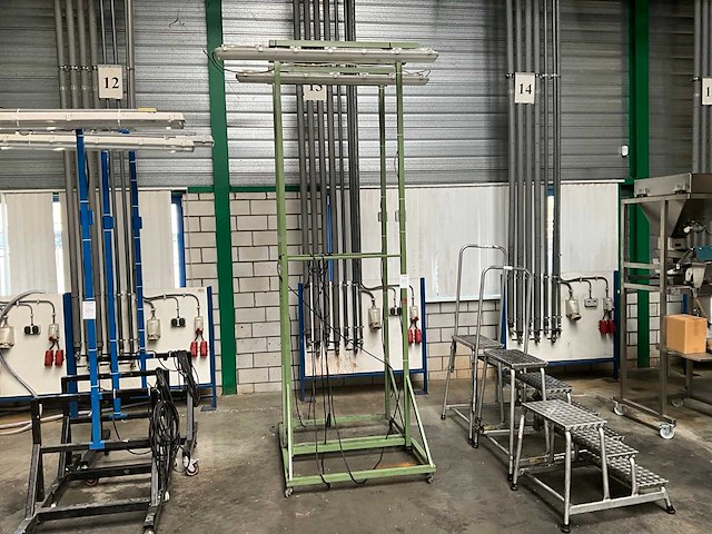 Mobiele werkplaats verlichting (2x) - afbeelding 1 van  3