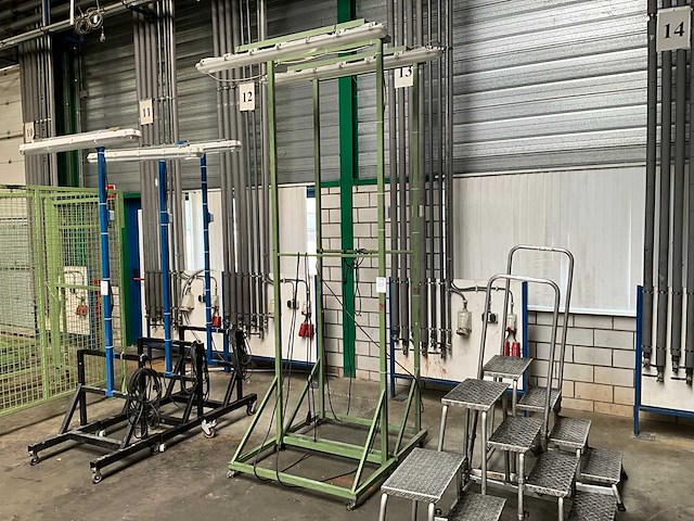 Mobiele werkplaats verlichting (2x) - afbeelding 2 van  3