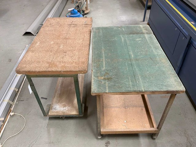 Mobiele werkplaatstafel (2x) - afbeelding 5 van  6