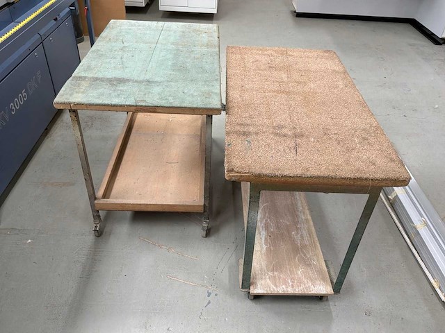 Mobiele werkplaatstafel (2x) - afbeelding 6 van  6