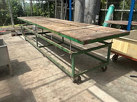 Mobiele werktafel (2x) - afbeelding 1 van  8