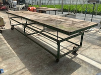 Mobiele werktafel (2x) - afbeelding 2 van  8