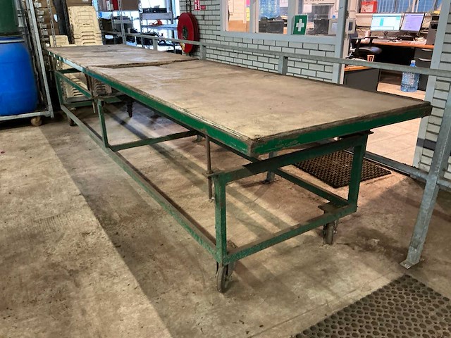 Mobiele werktafel (2x) - afbeelding 4 van  8