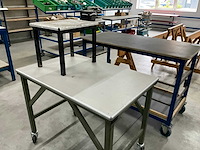 Mobiele werktafel (2x) - afbeelding 4 van  5