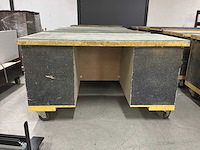 Mobiele werktafel (5x) - afbeelding 2 van  5