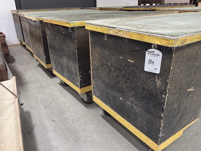 Mobiele werktafel (5x) - afbeelding 4 van  5