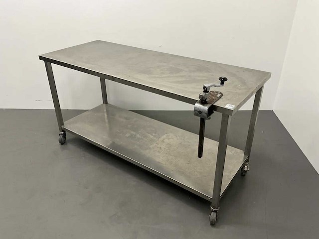 Mobiele werktafel met blikopener - afbeelding 1 van  6