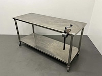 Mobiele werktafel met blikopener - afbeelding 1 van  6