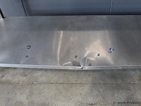 Mobiele werktafel, rvs incl. rol folie in dispenser - afbeelding 6 van  10