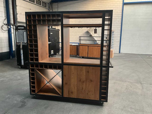Mobiele wijnkast - afbeelding 4 van  7