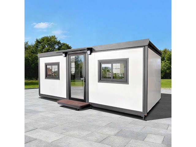 Mobiele woonunit / tiny home / chalet - afbeelding 1 van  12
