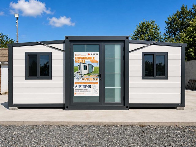 Mobiele woonunit / tiny home / chalet - afbeelding 1 van  9