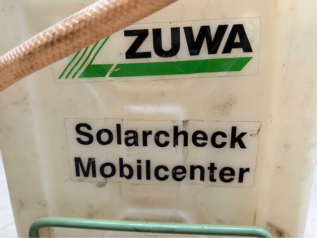 Mobiele zonnecollector-/zonnecircuit vul- en spoelpomp - afbeelding 4 van  5