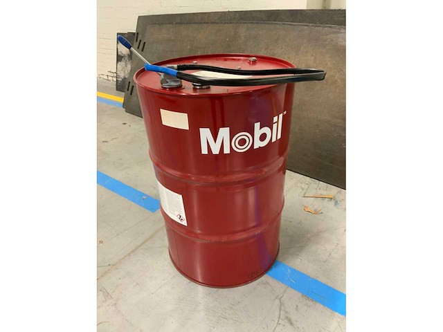 Mobil mobiltherm 603 high perfomance 208l olie drum - afbeelding 4 van  5