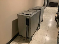 Mobile - bordenwarmer - hot plates (2x)