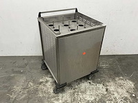 Mobile containing - mobiele stapelaar voor kunststof deksels - afbeelding 1 van  6