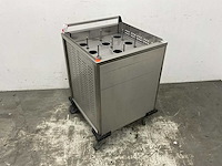 Mobile containing - mobiele stapelaar voor kunststof deksels - afbeelding 1 van  5