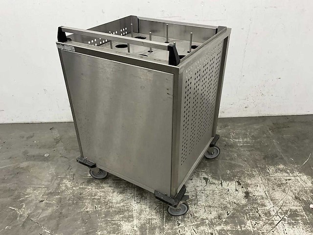 Mobile containing - mobiele stapelaar voor kunststof deksels - afbeelding 5 van  6