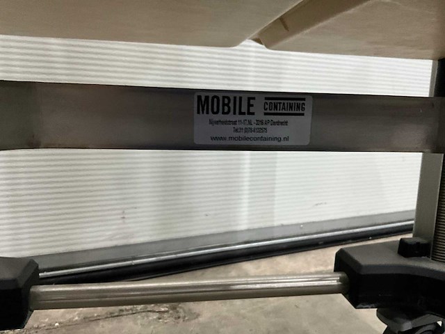 Mobile containing dbs 1/1 gn dienbladen inclusief lowerator (150x) - afbeelding 8 van  9