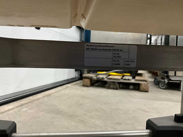 Mobile containing dbs 1/1 gn dienbladen inclusief lowerator (150x) - afbeelding 2 van  10