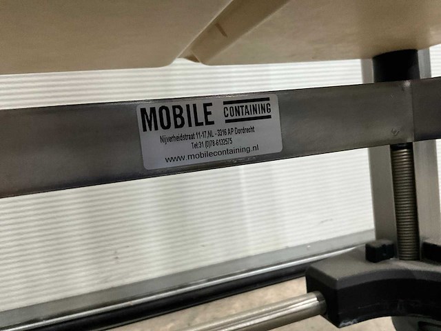 Mobile containing dbs 1/1 gn dienbladen inclusief lowerator (150x) - afbeelding 10 van  10