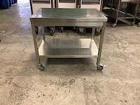 Mobile rvs werktafel - neutral units