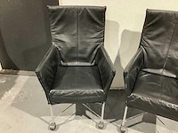 Mobile vergader stoel - conference chair (5x) - afbeelding 2 van  4