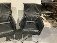 Mobile vergader stoel - conference chair (5x) - afbeelding 3 van  4