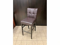 Mobitec kunstlederen barstoelen (6x) - afbeelding 1 van  8