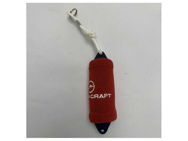 Mochi craft rode spatbordsleutelhanger met logo - 335020 - afbeelding 3 van  3