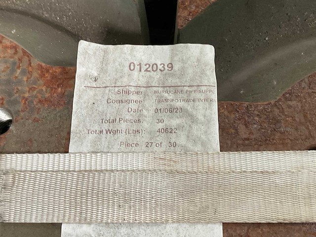 Modderpomp onderdeel (4x) "mud pump hp block" - afbeelding 1 van  1