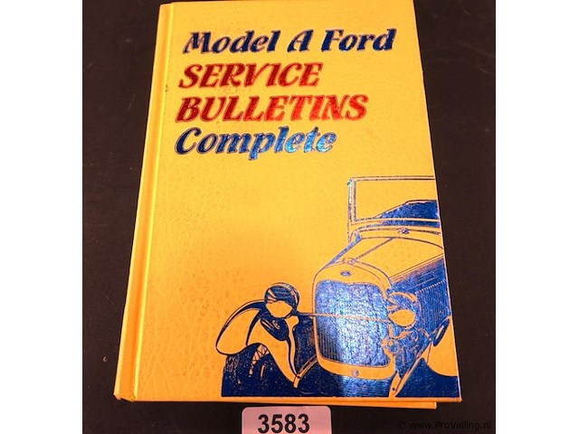 Model a ford service bulletins complete - afbeelding 1 van  5