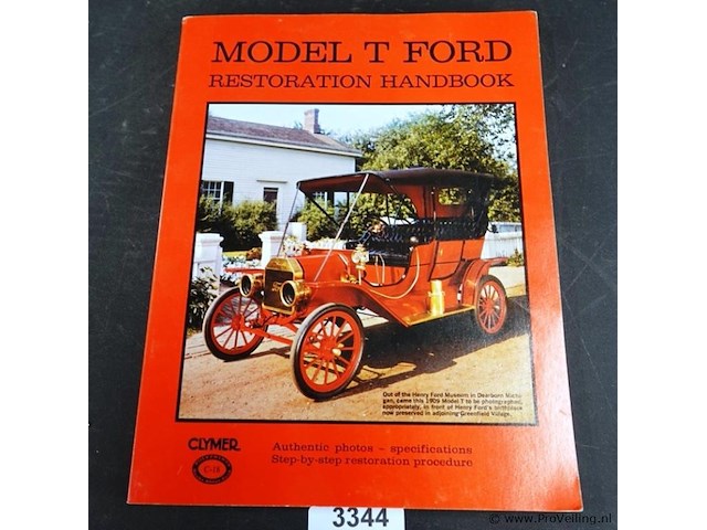 Model t ford restoration handbook - afbeelding 1 van  5