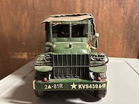 Modelauto boyle 1944 legertruck 34 cm - afbeelding 2 van  4