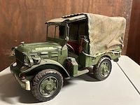 Modelauto boyle 1944 legertruck 34 cm - afbeelding 3 van  4