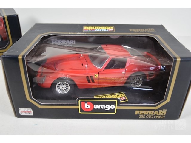 Modelauto's: verzameling ferrari's - afbeelding 5 van  11