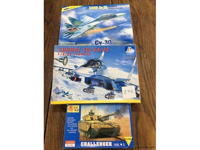 Modelbouw divers 3stuks - afbeelding 1 van  2