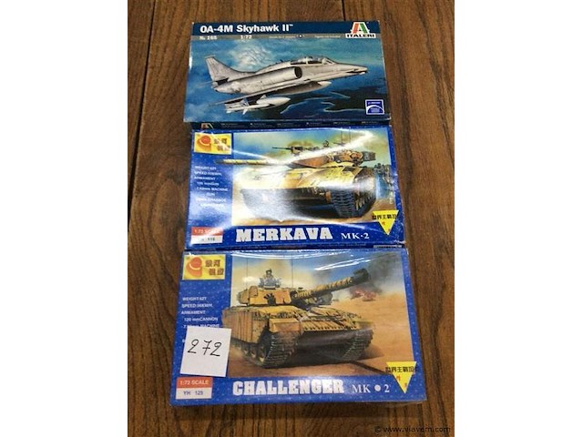 Modelbouw divers 3stuks - afbeelding 1 van  2