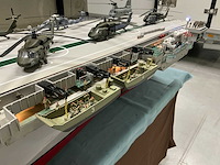 Modelbouw vliegdekschip hms hermes r12 - afbeelding 4 van  20