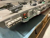 Modelbouw vliegdekschip hms hermes r12 - afbeelding 5 van  20